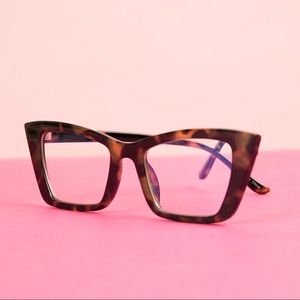 Tortoise Cat Eye Blue Light Glasses